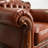 American-style light luxury leather sofa