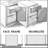 Full 110 Degree Soft Close Face Frame Overlay Hinge-101877832