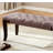 Linon Tufted Bench, Fabric