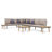 Dayam 7 Piece Lounge Chair with Cushions-2042510582