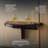 Premium Half Moon Pool Cue Wall Shelf-15280774