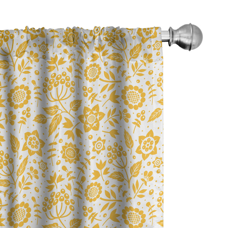 Semi-Sheer Rod Pocket Sliding Panels, 28" x 63"