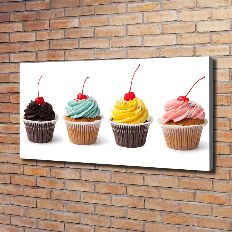 Cupcakes - Wrapped Canvas Print