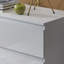Carlton 6 Drawer Chest Of Drawers. 110cm Wide. 3+3 Configuration. High Gloss Front. Scratch Resistant. Modern No Handle Design. 12cm Deep Drawers-39703025