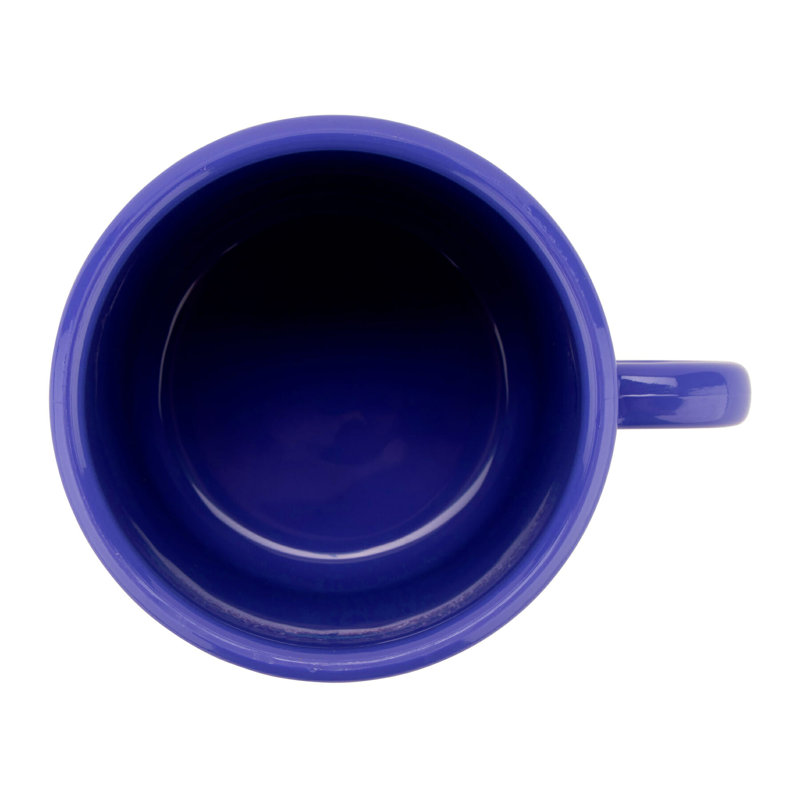 Plastic Coffee Mug, Peacock Blue