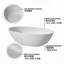 Baignoire profonde de 65 po à surface solide blanc mat avec contour antidérapant
