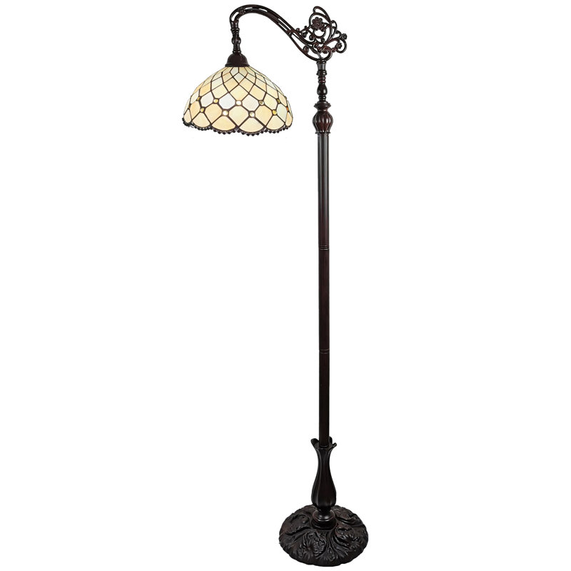 Lampe sur pied en arche 62" Obyrne