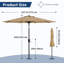 272cm Beach Parasol-180001634