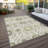  Machine Washable Indoor/Outdoor Mahaney ACN751 Ivory Rug-1773804209