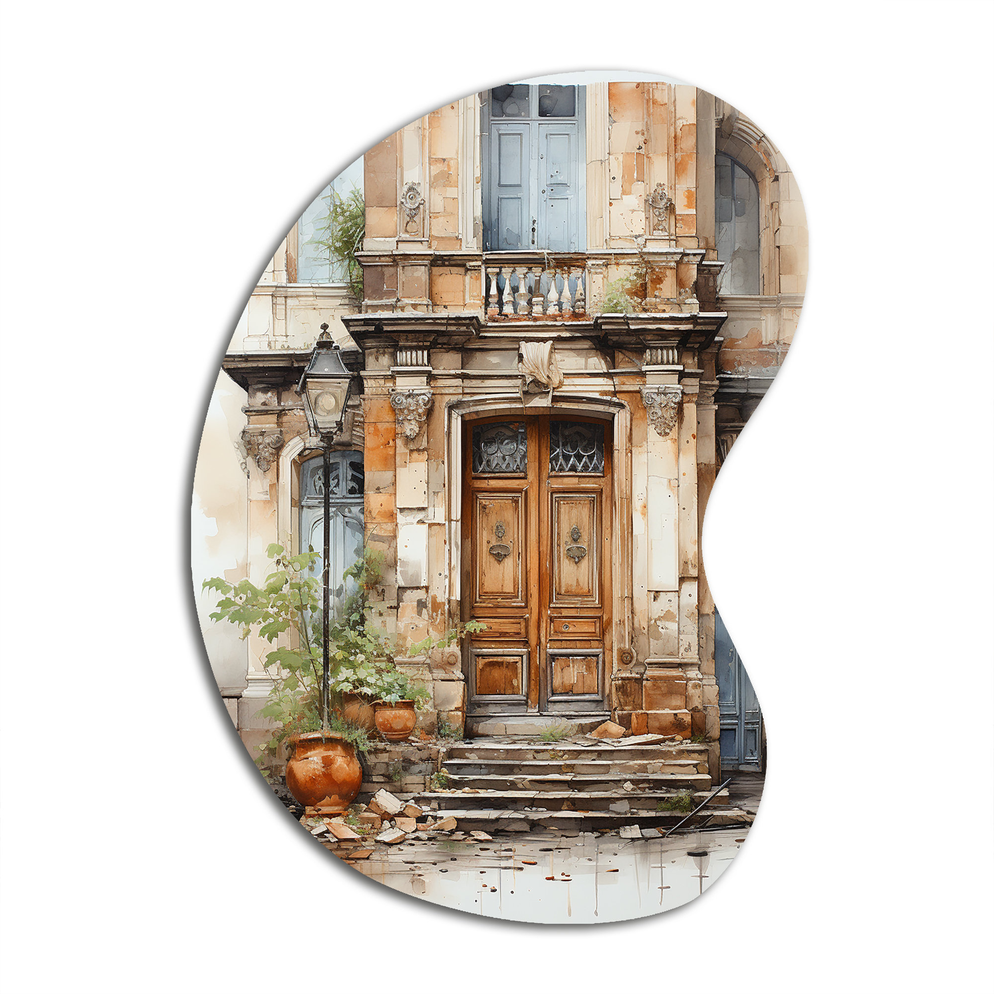 Lark Manor France Lyon Old Town Door I - France Boom Shape Assymterical ...