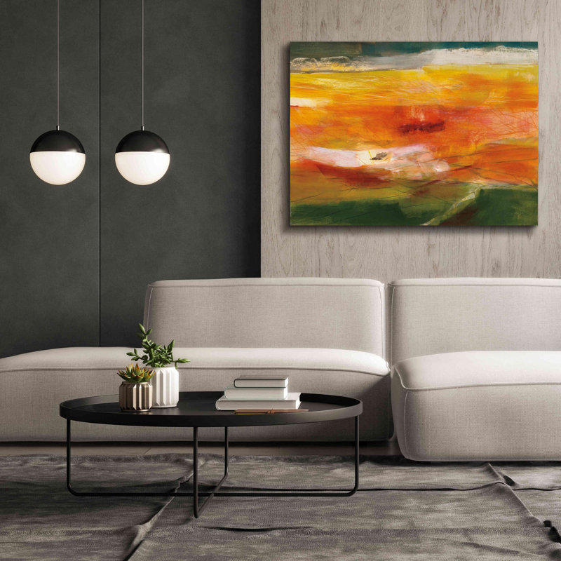 «Bog Journey» par Jo Maye, art mural sur toile, H 40 po x l 54 po x P 1,5 po