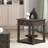26''H Retro Solid Wooden End Table | Freestanding Rectangular Bedside Storage Cabinet