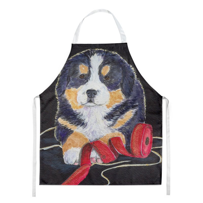 No Pattern Bib Apron