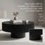 Table basse moderne à piédestal cannelé moderne-542175197-542175198