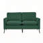 55.91'' Faux Leather Loveseat-344400604