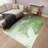 Deco Organic Bouquet I Washable Leaf Area Rug, Power-loomed, Softness with Non-Slipping Backing