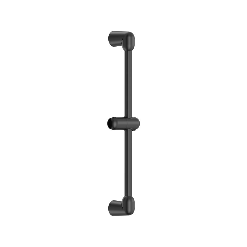 Barre de douche standard 24 pouces, Noir mat