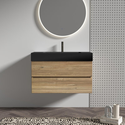 Meuble-lavabo 36 po avec lavabo en quartz