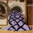 Machine Washable Trellis Pink Area Rug-595418267