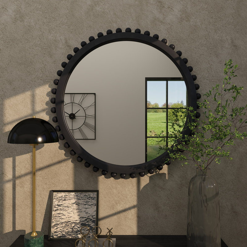 Miroir mural Lizabeta, Gris