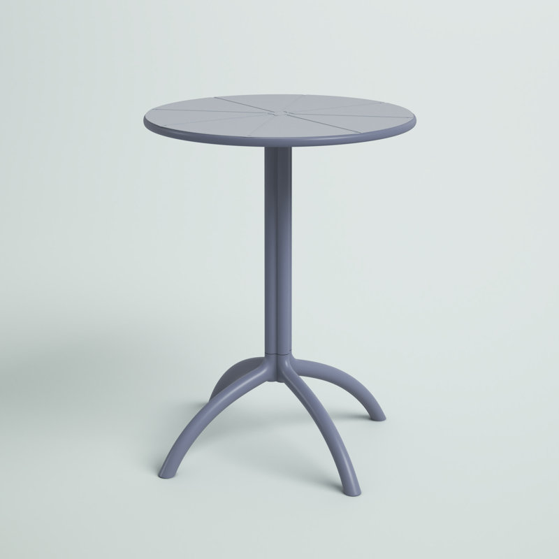 Table bistro Althoff, Gris foncé