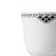 Black Lace Porcelain Teacup
