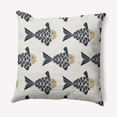 Animal Print Reversible Throw Pillow
