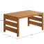 Table basse Barton Outdoor Eucalyptus