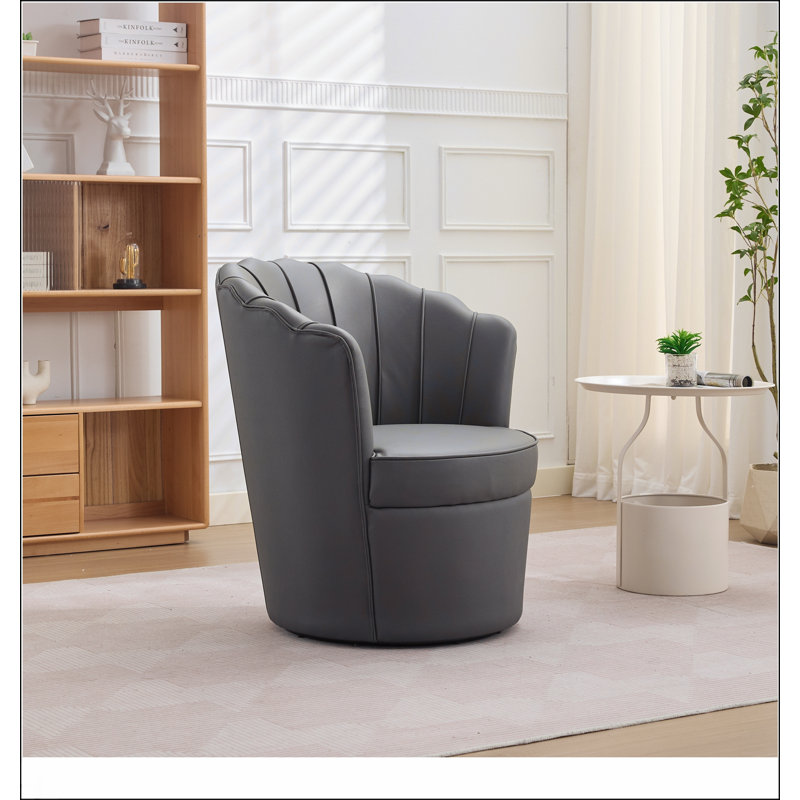 Chaise de bureau Petal, Gris