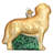 Old World Christmas Glass Blown Ornament for Christmas Tree, Golden Retriever