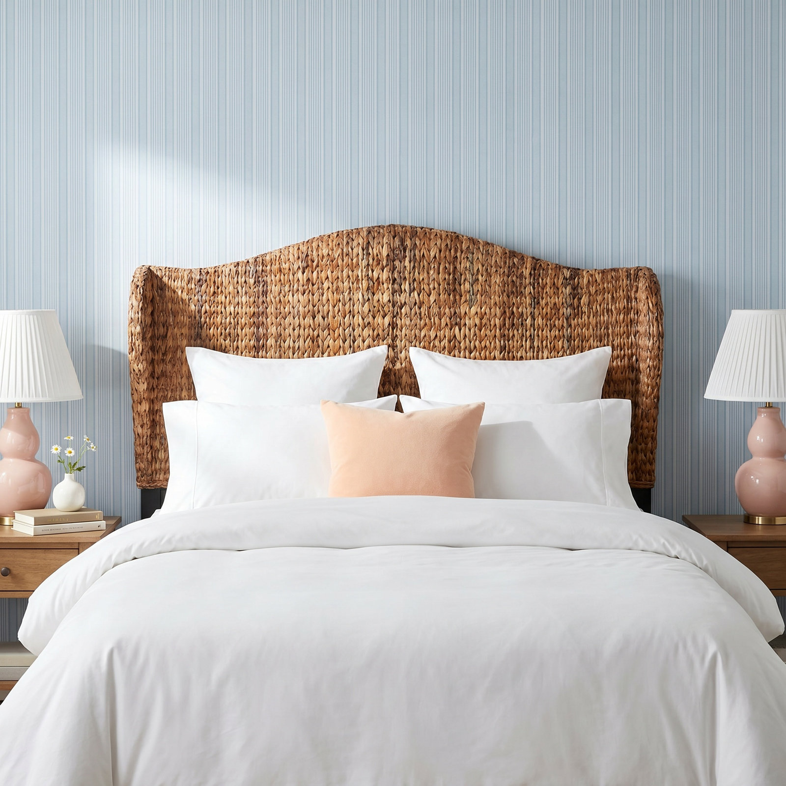 Tifa Headboard, Natural, Queen