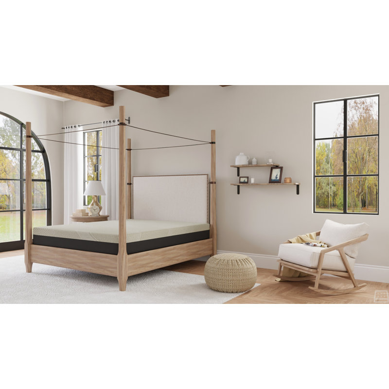 Grand matelas moyen en mousse viscoélastique gélifiée 10 po, 10"