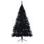 Arbre de Noël artificiel en forme de demi-cercle avec support PET-592159960-617682574