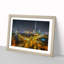 Berlin Germany Skyline in Abstract - Picture Frame Painting Print-55685964-55685961