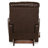 Cassian Leather Match Manual Rocking Recliner-123186959-123186960