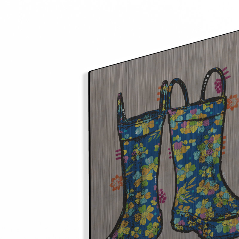 Bottes de jardin par Dean Russo, H 16 po x l 12 po 
