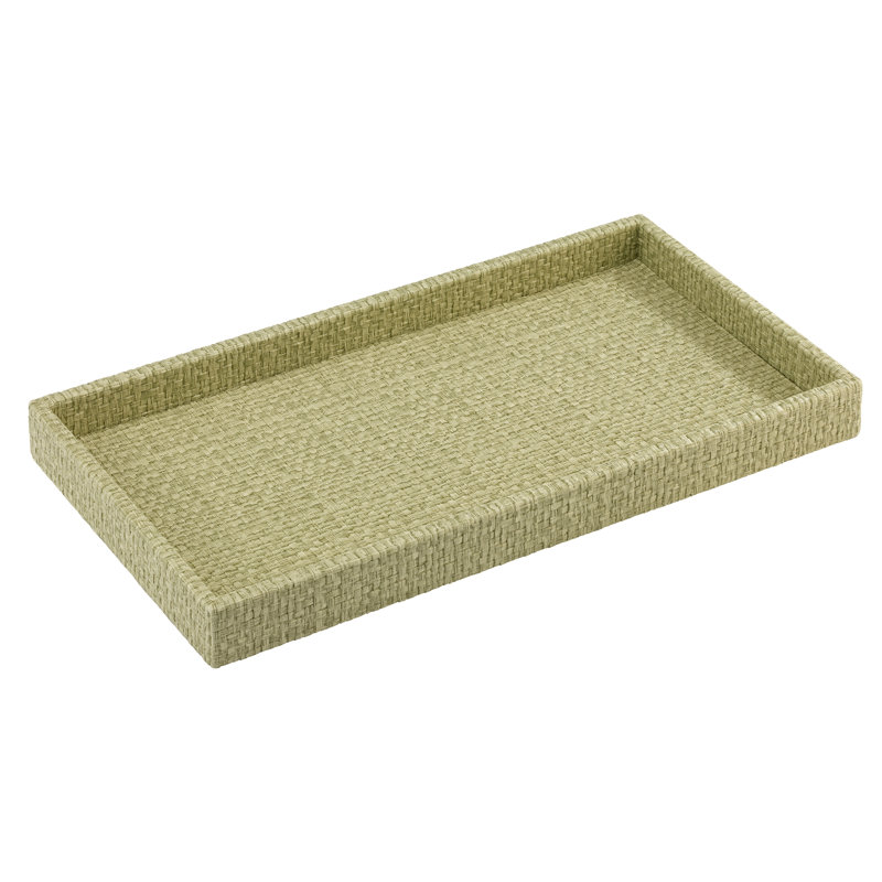 Wicker Vanity Tray, Fern