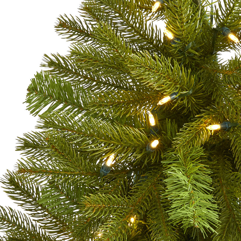 Lighted Artificial Christmas Tree, 6' H