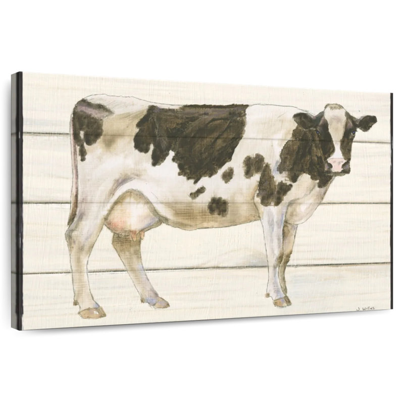 Brampt Country Cow I, H 32 po x l 48 po