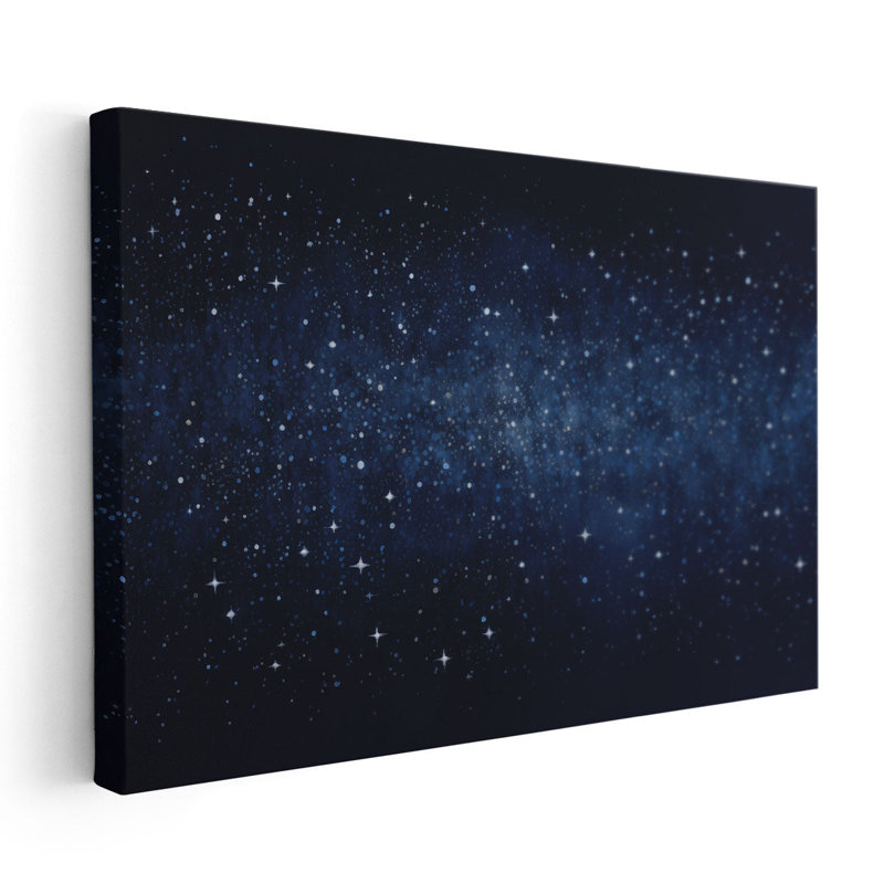 Starlit Minimalism 2, 12" H x 18" W