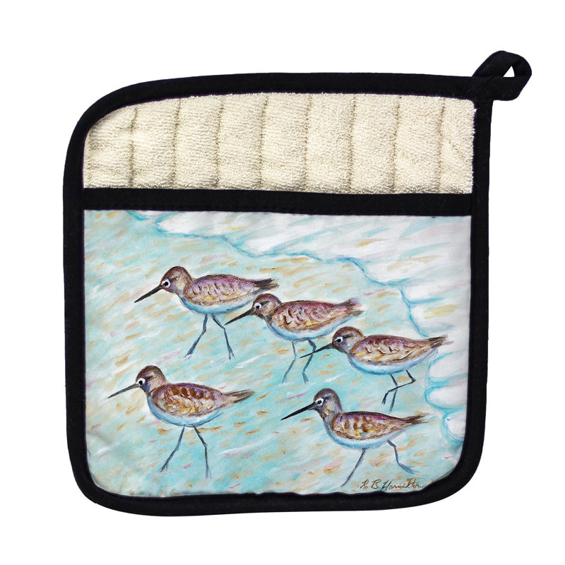 Cuisinier poignée sandpipers intérieure betsy drake