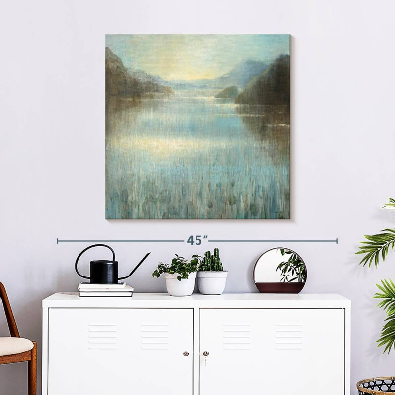 Through The Mist, 39" H x 39" W