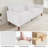 74Inch Corduroy Vertical Stripe Upholstered Sofa-1993970501