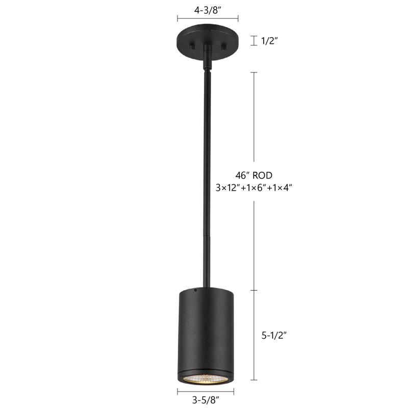 Nordic 1 - Light LED Pendant, White