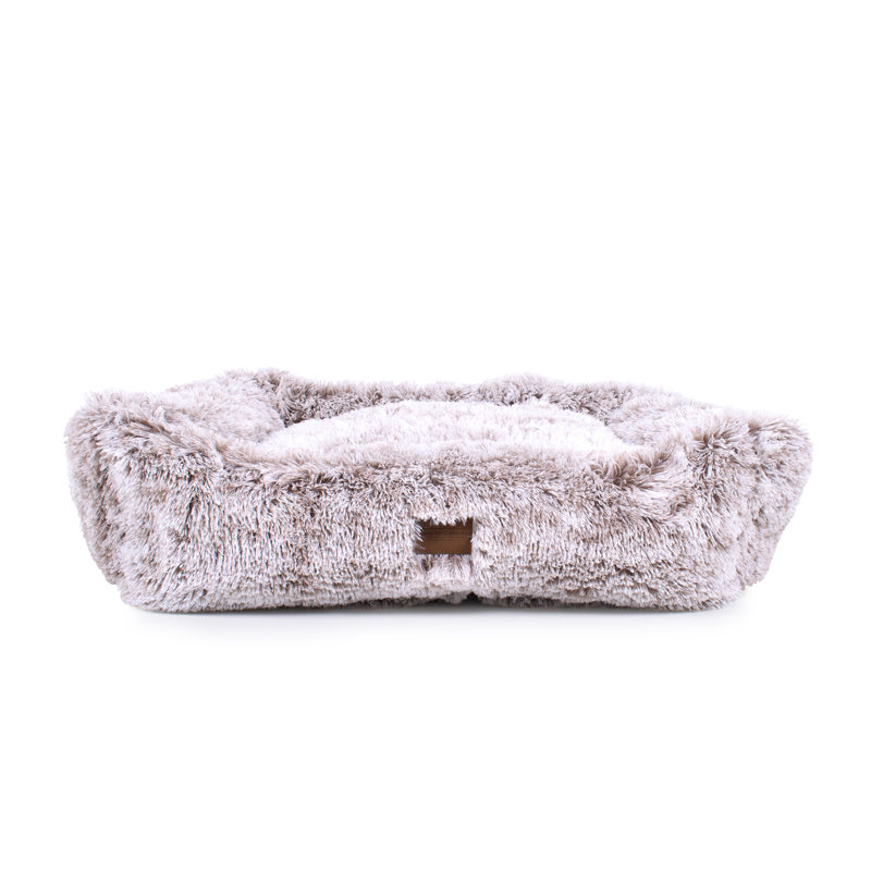 Lit pour animaux Teddy Bear Kuddler, Brun, Grand (l 36 po x P 28 po x H 10 po)