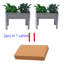 Lit de jardin surélevé polyvalent en métal pour le jardinage extérieur et jardin-1448543265-1448543279