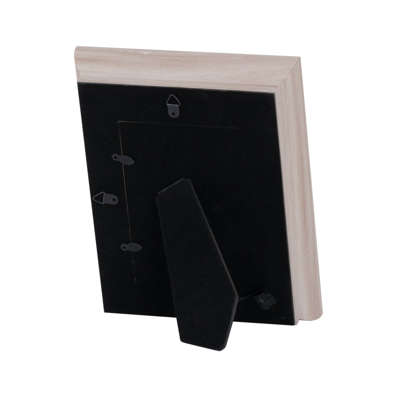 Lena White Wood Picture Frame, 9.6'' x 7.4''