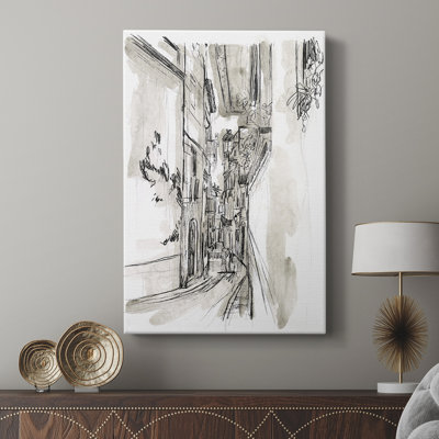 Europe Street Sketches I - galerie sur mesure