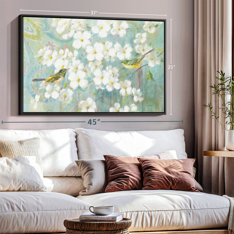 Impression sur toile Spring Dream II, H 25 po x l 37 po