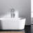 Freestanding Tub Faucet With Hand Shower - Metal Build, Plating, 6.65 In. Width, Height Modern Bathtub Solid Metal, Finish, 46.86 Deep, Bathroom Update Fixture